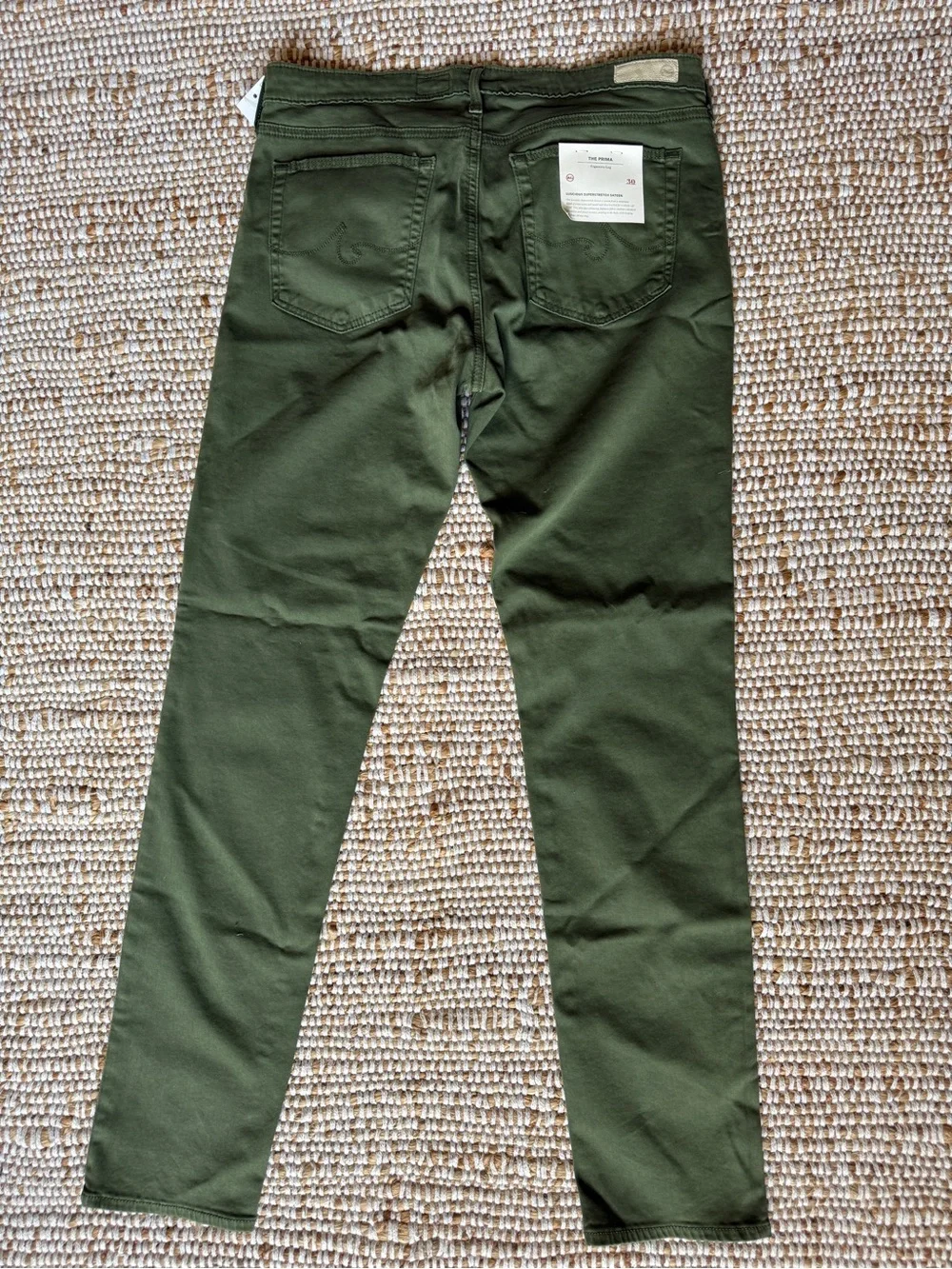 Ag Adriano Goldschmied Olive Skinny Jeans — Classic Women's Fit - Picture 5 of 7